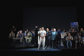 Dead Man Walking execution scene. Photo by Mark Kiryluk.