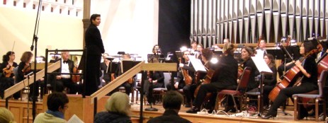 Cynthia Katsarellis and the Pro Music Colorado Chamber Orchestra