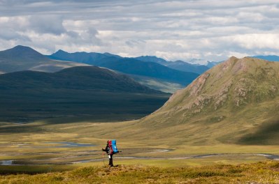 Stephen Lias in Gates of the Arctic National Park