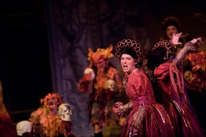 The witches from the Boston Early Music Festival production of Purcell's Dido and Aeneas. Photo André Costantini.