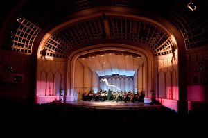 Boulder Philharmonic with Cirque de la Symphonie. Photo by Glenn Ross.