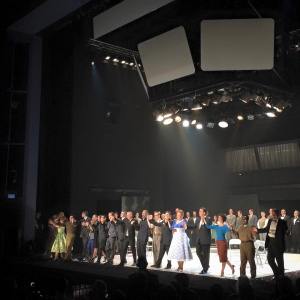 Michael Christie with the cast of "Manchurian Candidate" at Minnesota Opera