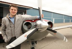 For many years Christie had to fly his own airplane to get to and from the three positions he held as conductor.