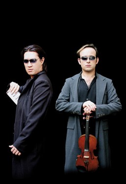 Hyung-ki Joo and Aleksey Igudesman. Photo courtesy of Michael Sachsenmaier.