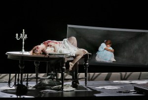 Alex Penda (Salome) in ‘Salome.’ Photo © Ken Howard for Santa Fe Opera