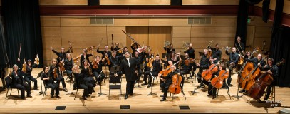 Bahman Saless with the Boulder Chamber Orchestra. Photo by Keith Bobo.