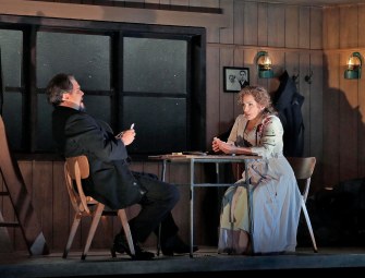 14 Mark Delavan (Jack Rance) and Patricia Racette (Minnie) in 'The Girl of the Golden West' (c) Ken Howard for Santa Fe Opera.SMALL