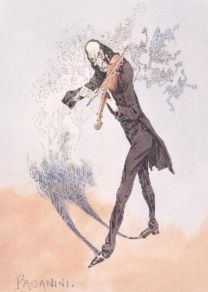 Paganini charicature